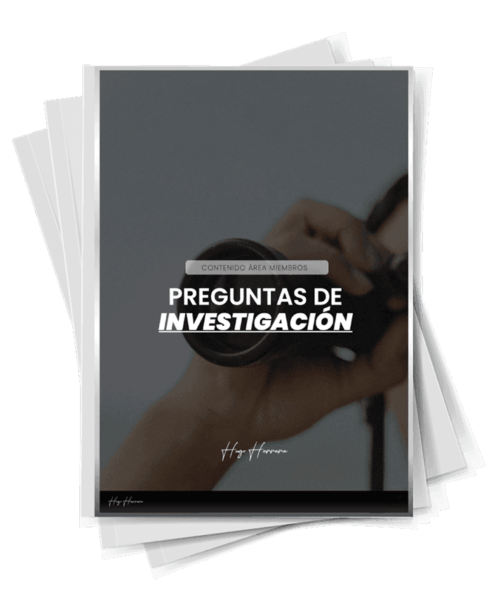 Portada del PDF 50 Preguntas Estratégicas de Hugo Herrera